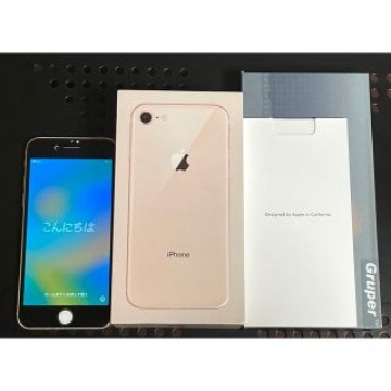 美品 iPhone8 64GB ゴールド SIMフリー