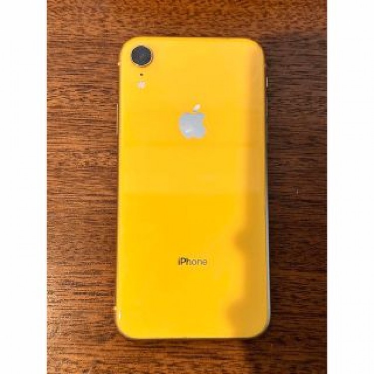 iPhone XR 128G yellow simフリー