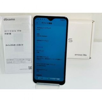 SIMフリー 美品 docomo★arrows We F-51B 〇判定送料無料