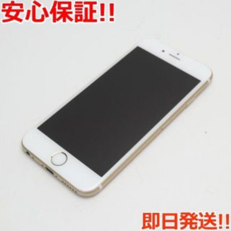 美品 SIMフリー iPhone6S 128GB ゴールド