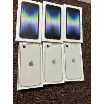 3台セット　新品未使用　iPhoneSE3 第3世代　64GB  SIMフリー