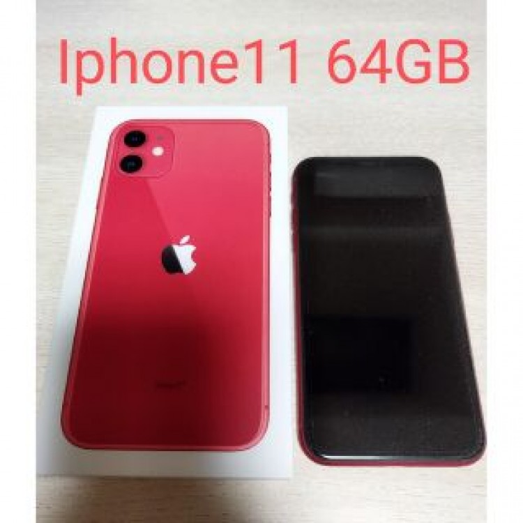 Apple iPhone11 64GB レッド MHDD3J/A