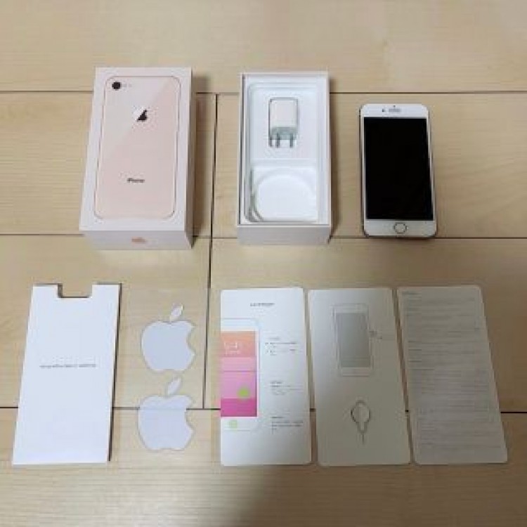 【美品】iPhone8  SIMフリー　64GB  ローズゴールド