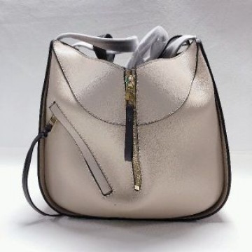 ロエベ LOEWEハンドバッグ スモール バッグ カーフ グレージュ ブラウン茶