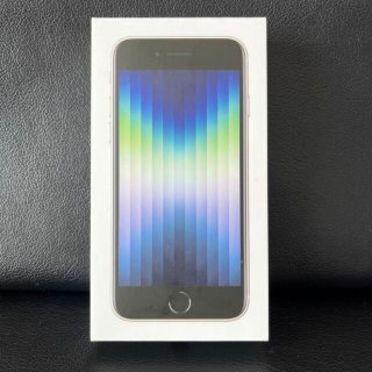 新品Apple iPhone SE 128GB スターライト au