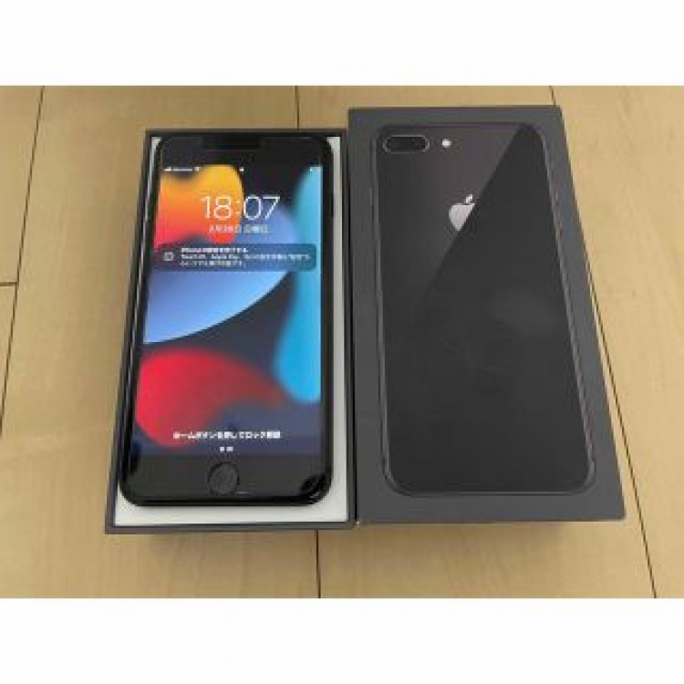 iPhone8 Plus 64GB スペースグレイ 超美品　バッテリー100%