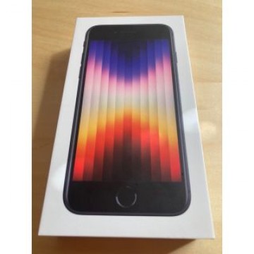 iPhone se3 ミッドナイト　128gb