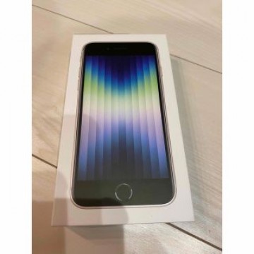 新品 iPhone SE 第3世代 64GB SIMフリー スターライト 白