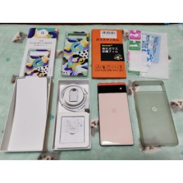 UQ Google Pixel 6 128GB Kinda Coral おまけ付