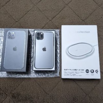 美品 iPhone11Pro 256GB Gray SIMフリー