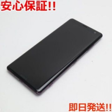 良品中古SOV39XperiaXZ3ボルドーレッドSIMロック解除済み