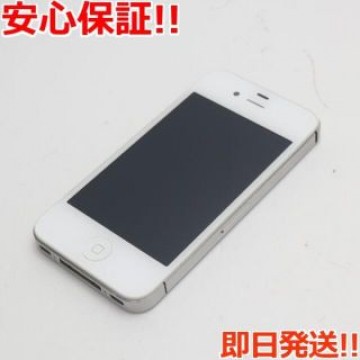 超美品 au iPhone4S 16GB ホワイト