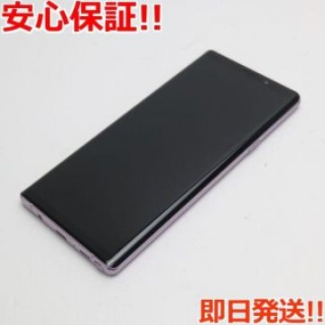 美品SCV40GalaxyNote9ラベンダーパープルSIMロック解除済み