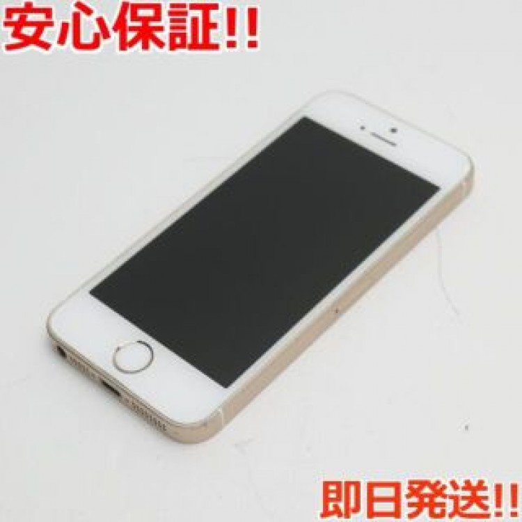 良品中古 SIMフリー iPhoneSE 64GB ゴールド