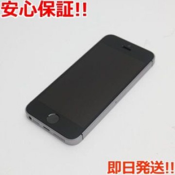 超美品 SIMフリー iPhoneSE 16GB スペースグレイ