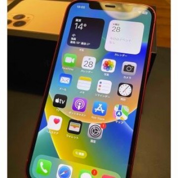Apple iPhone 12 64GB Red 美品中古品 SIMロックフリー