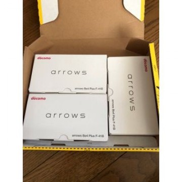 新品未開封　3台セット　arrows be4 plus f-41b ブラック