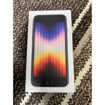 【新品未使用】iPhone se 第3世代 64GB SIMフリー　ミッドナイト