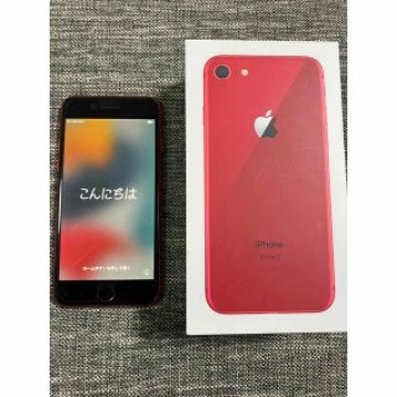 iPhone8 256GB  RED Apple アップル