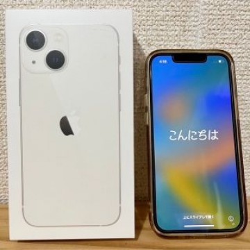 iphone13 mini ホワイト 128GB 本体 SIMフリー