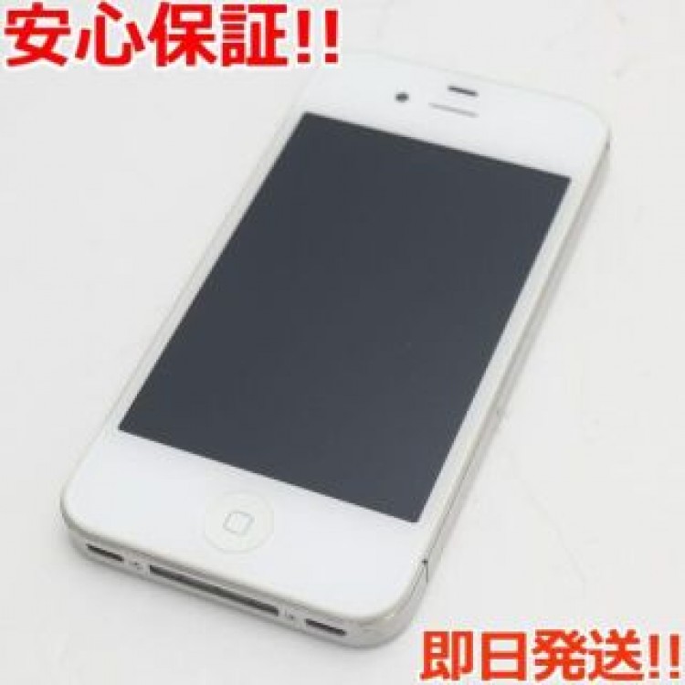超美品 au iPhone4S 32GB ホワイト