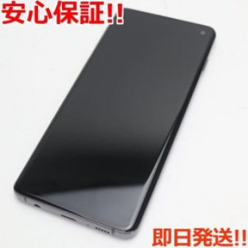 新品同様SC-03LGalaxy S10ブラック SIMロック解除済