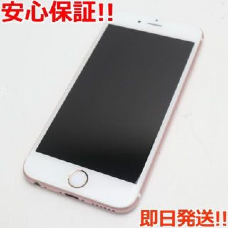超美品 SIMフリー iPhone6S 64GB ローズゴールド