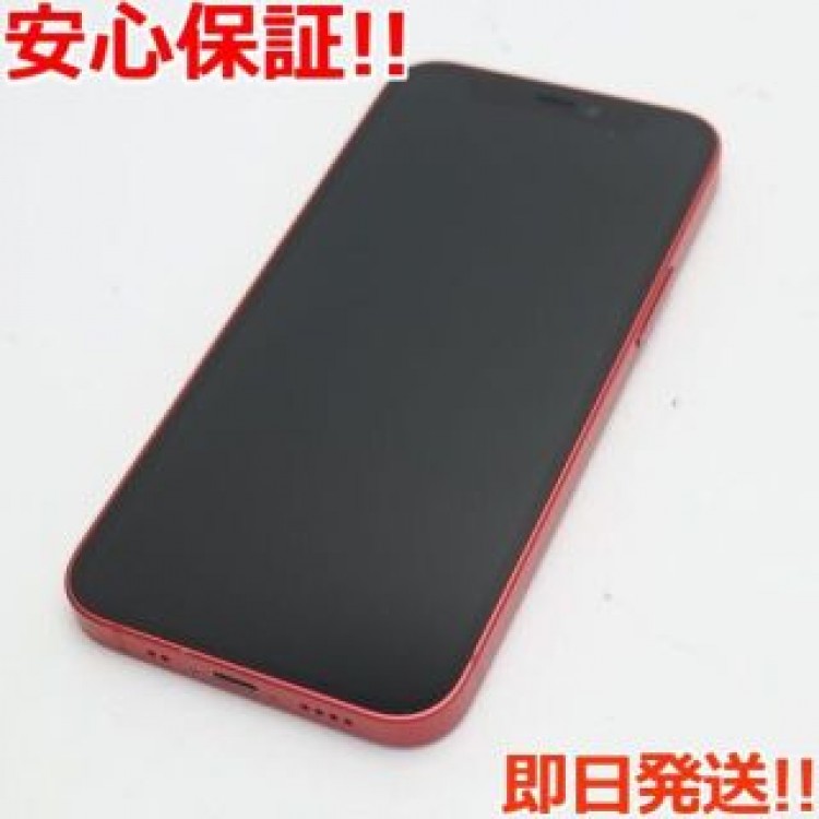 新品同様 SIMフリー iPhone12 mini 128GB  レッド
