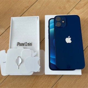 美品★iPhone 12 mini ブルー 128GB  SIMフリー
