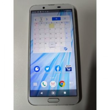 AQUOS sense2 ホワイト SH01L 32GB 一応ジャンク