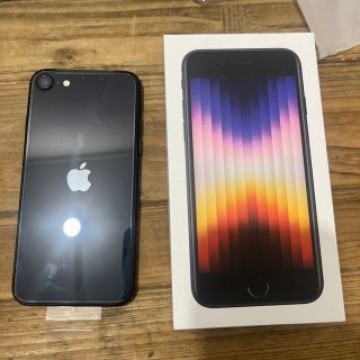 【未使用品】iPhone SE3 64GB ミッドナイト
