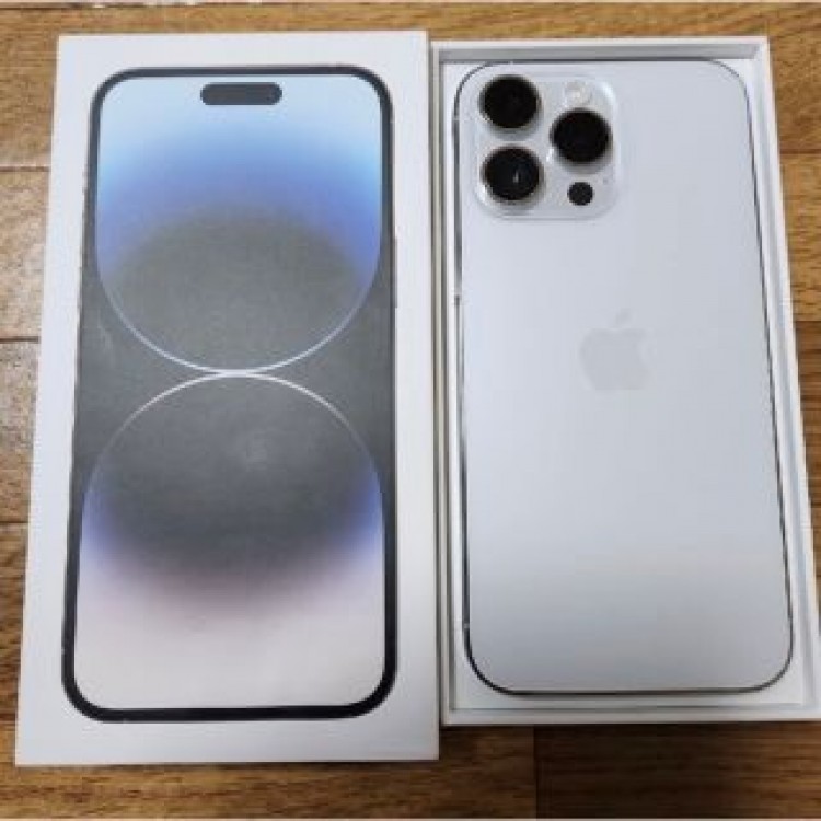 iPhone14 Pro Max 128GB シルバー　美中古