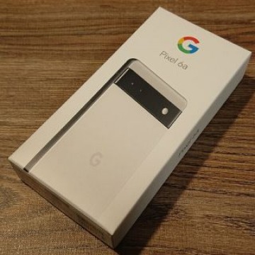 新品同様 Google Pixel6a 128GB Chalk