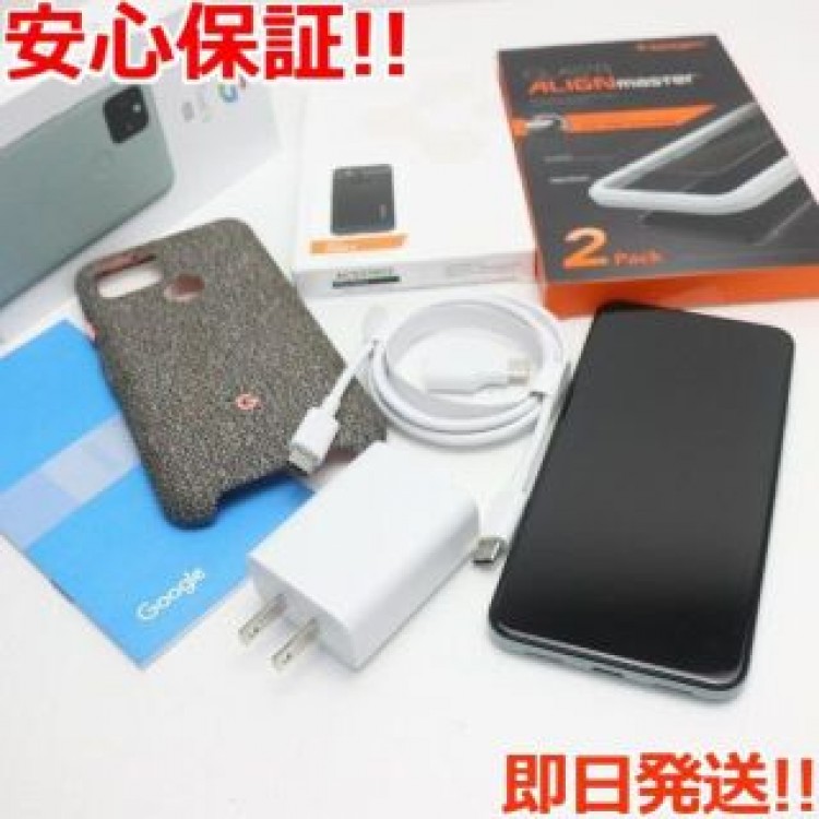 超美品 SIMフリー Google Pixel 5  ソータセージ