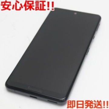 超美品 AQUOS sense 5G SHG03 ブラック SIMロック解除済み