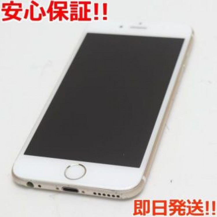 美品 au iPhone6 16GB ゴールド