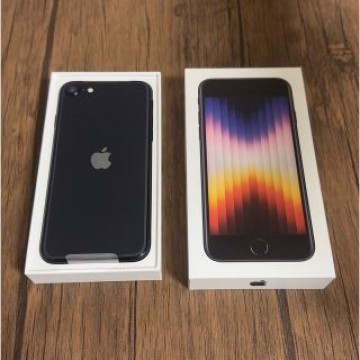 【新品未使用】 iPhoneSE第3世代 128GB ミッドナイト