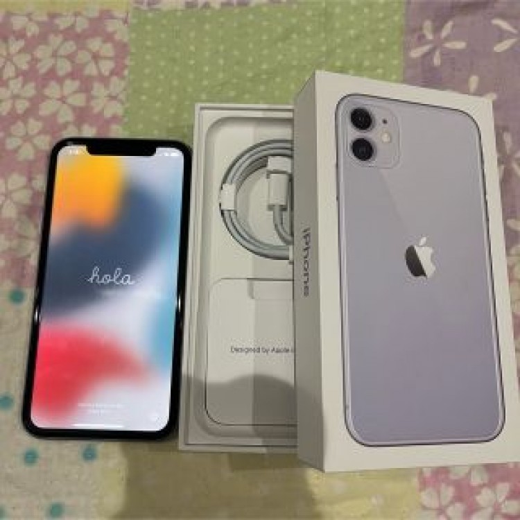 iPhone11 128GB パープル 本体 SIMフリー