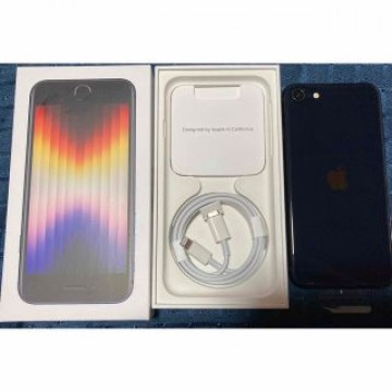 【未使用】iPhone SE 第3世代　128GB ミッドナイト