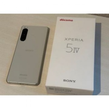 ドコモ　simフリー　Xperia 5 Ⅳ SO-54C ホワイト　美品