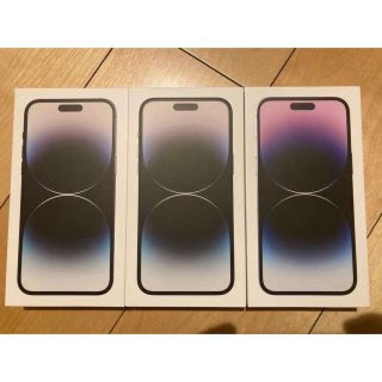【新品未開封 】iPhone14 Pro Max 256GB  3個