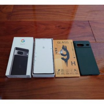 【未使用近い】Google Pixel 7 Obsidian色 128GB