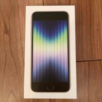 アップル iPhoneSE 第3世代 64GB スターライト　新品未開封