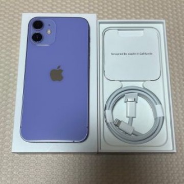 美品！iPhone12mini 64GB 本体 バッテリー100%デモ機 P