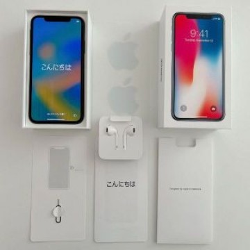iPhoneX 256GB スペースグレイ SIMフリー