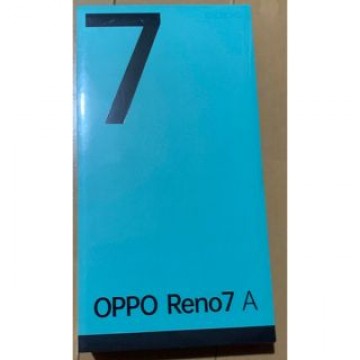 【新品】オッポ OPPO Reno7 A スターリーブラック(開封済)