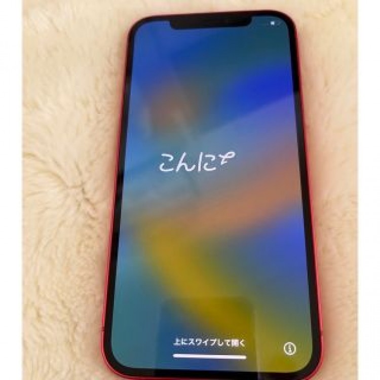 iPhone12 本体　64GB レッド