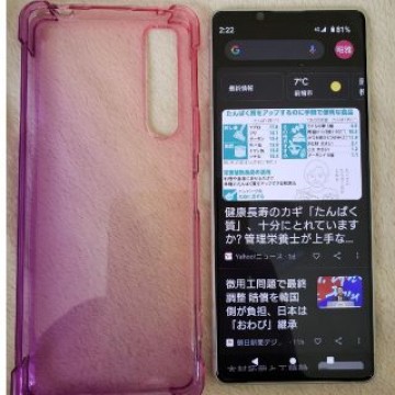 美品 動作確認済 Xperia 1 II SIMフリー au版 SOG01 白