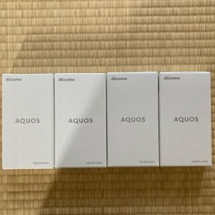 AQUOS wish2 チャコール SH-51C 黒　新品未使用 4台セット！