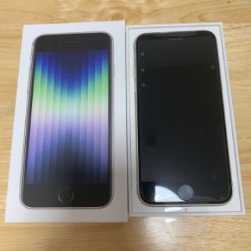 iPhoneSE3 64GB スターライト